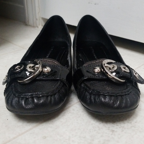 BCBG leather ballet flats loafers shoes - Picture 4 of 8